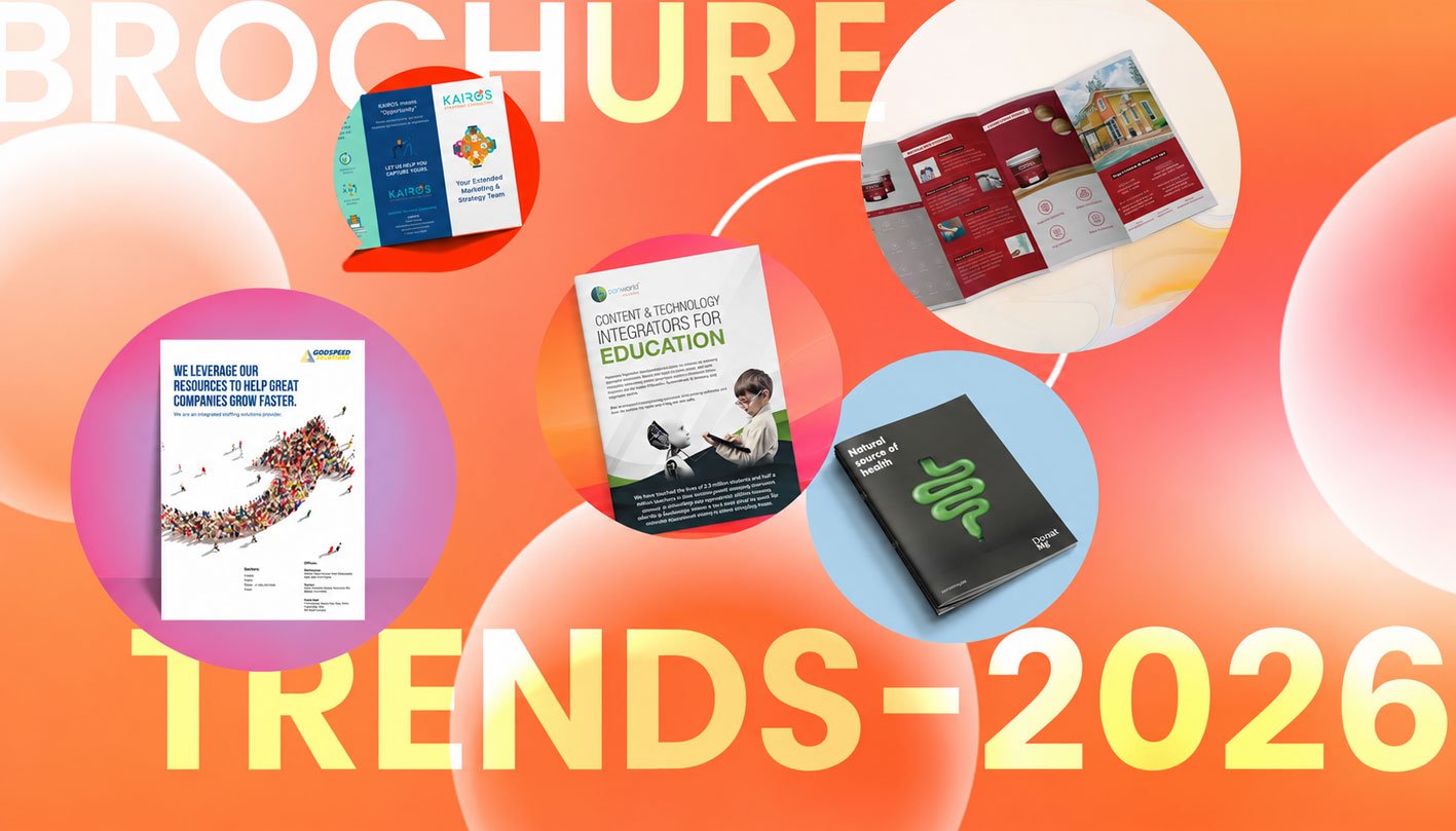 Top Brochure Design Trends in 2026