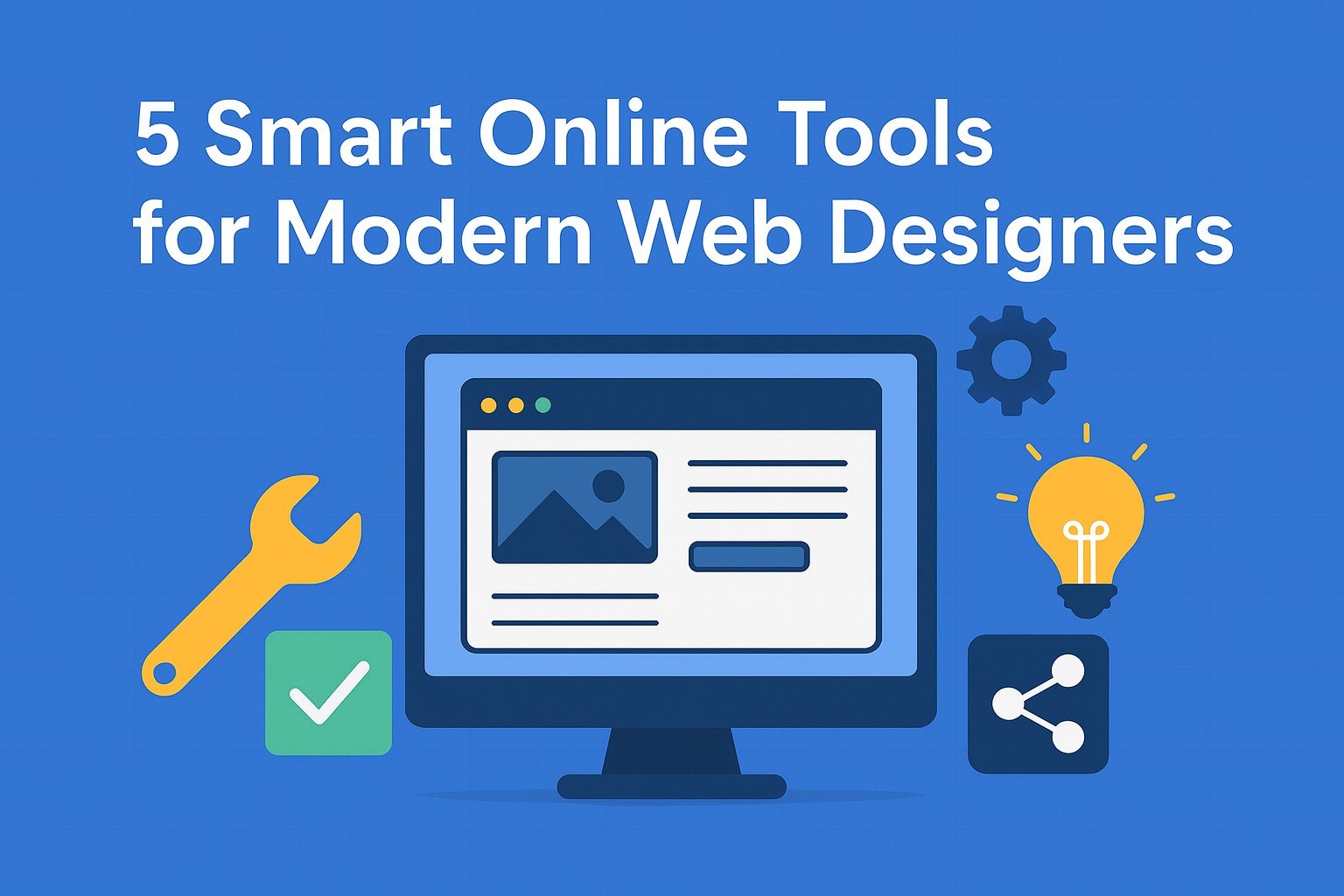 5 Smart Online Tools for Modern Web Designers