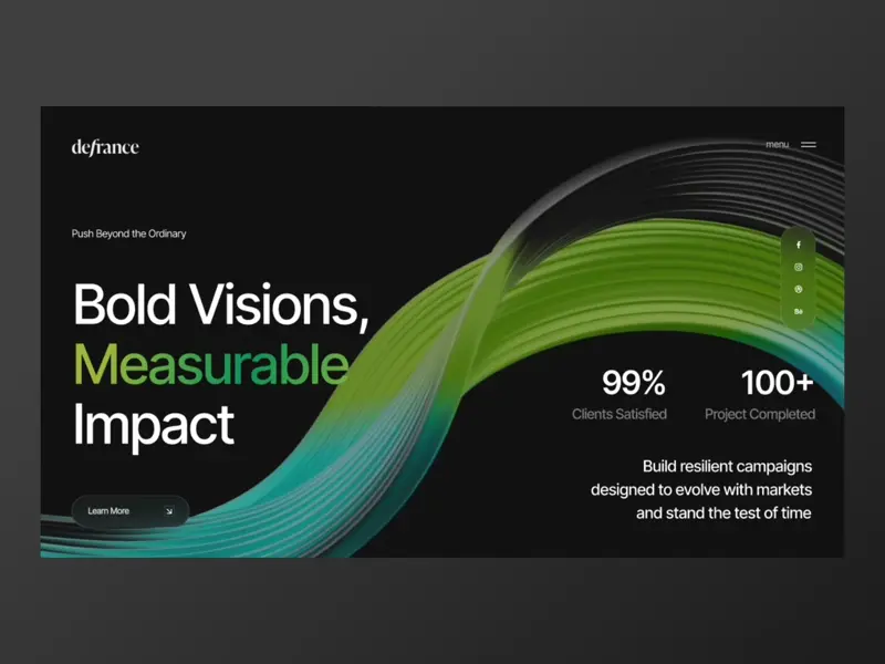 Bold 3D Forms That React - Graphic Design Trends 2026