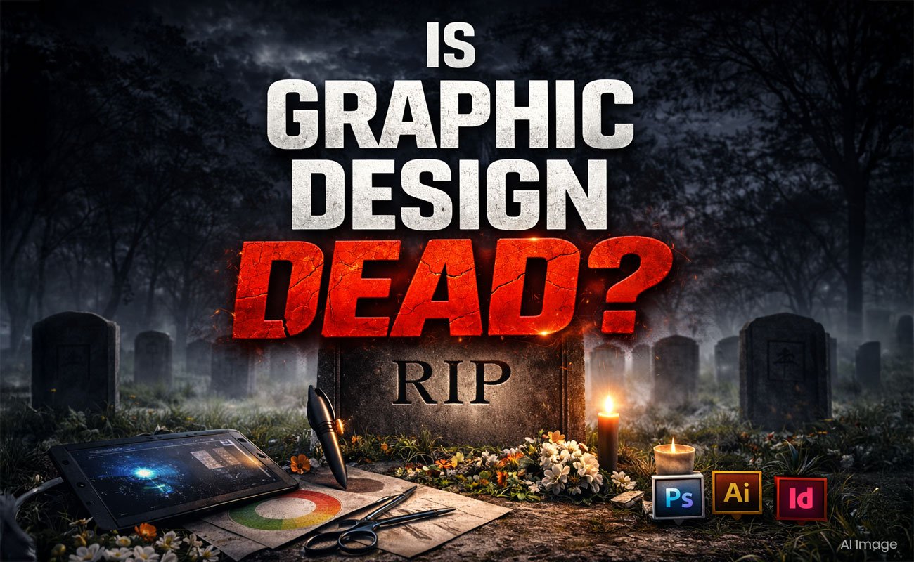 Is Graphic Design Dead? Here’s the Truth No One Talks About