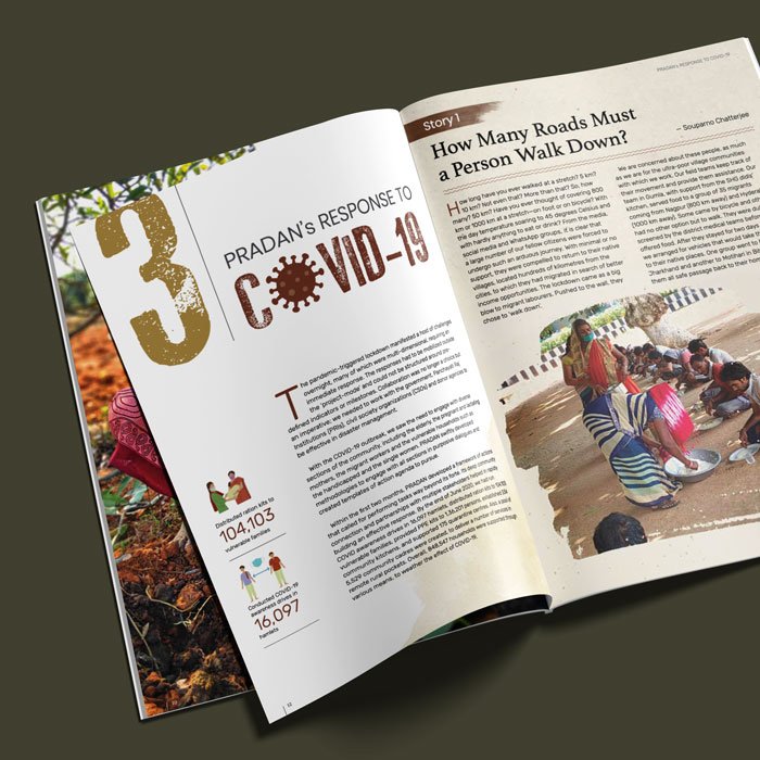 PRADAN – Annual Report Design