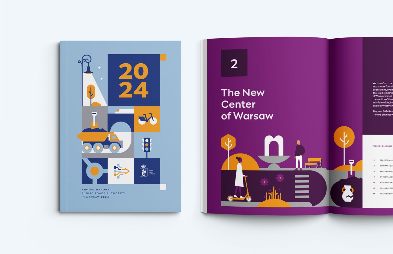 8. Warsaw Road Authority (ZDM) — Turning Urban Infrastructure Into Visual Storytelling