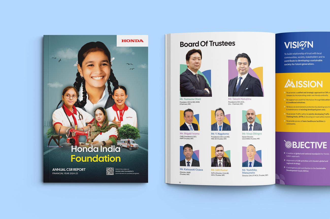 5. Honda India Foundation - Designing Social Impact With Clarity and Emotion 