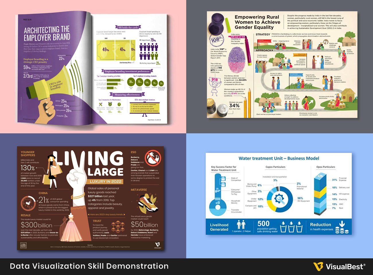 data visualization skill demonstration
