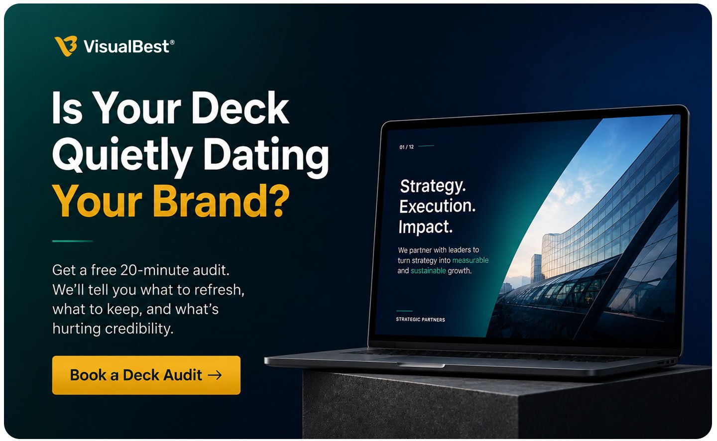 CTA Banner #1 (Drop-In Block) Is Your Master Template Dating Your Brand?