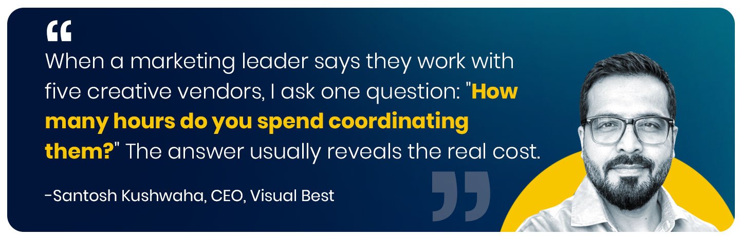 the inudstry expert opinion on creative vendor and agency selection
